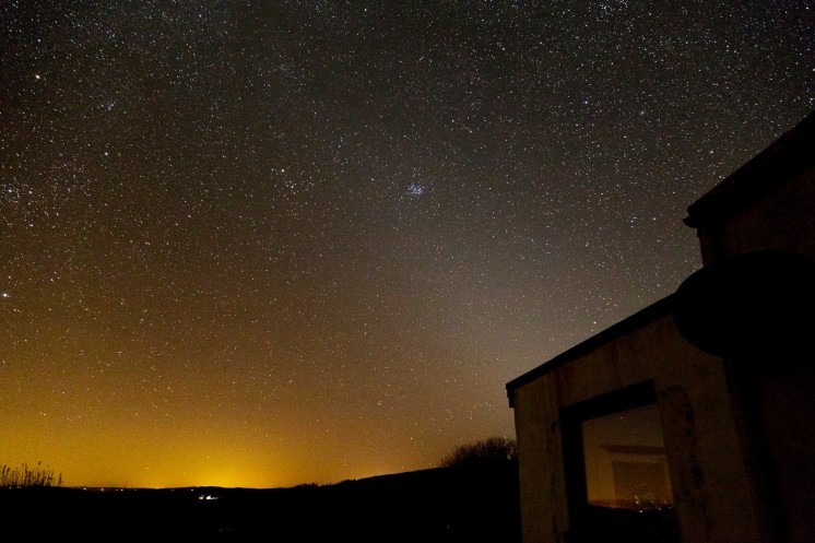 Zodiacal Light and the Pleiades